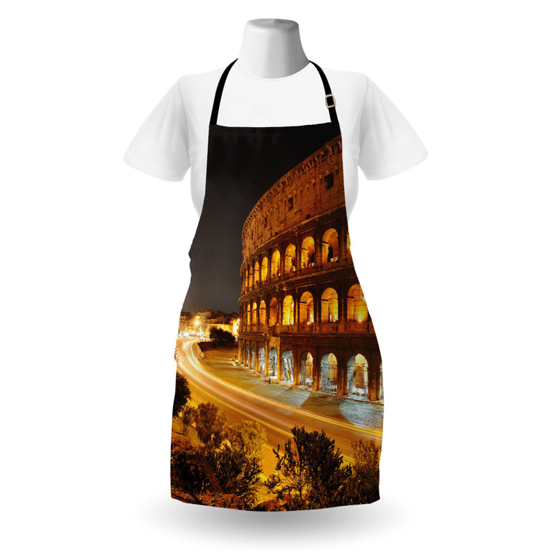 No Pattern Bib Apron