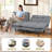71" Convertible Futon Couch Sofa Bed-138033917