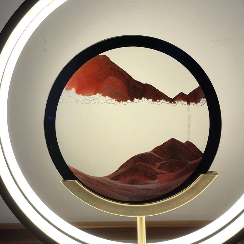 Metal Table Novelty Lamp, Dimmable Touch Control LED Lamp