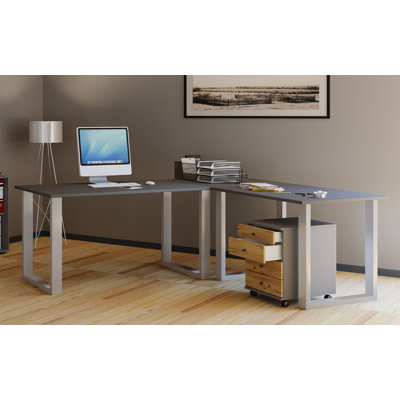Rickesha Metal Base Writing Desk