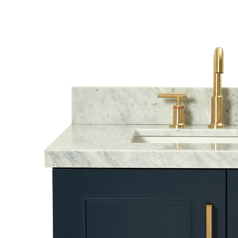 ARIEL TAYLOR 31 IN RECTANGLE SINK VANITY, Midnight Blue, Rectangle