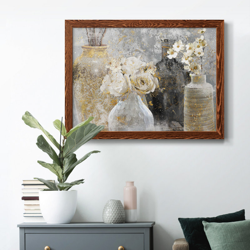 Fleur Couture - reproduction d'art sur toile, H 23 po x l 32 po x P 1 po, Érable