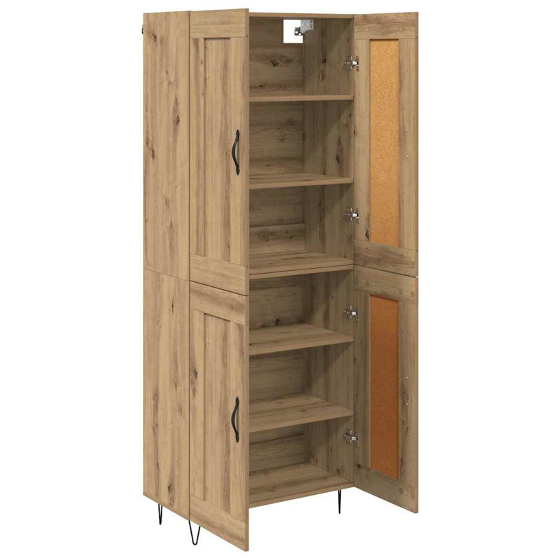 69.5cm Sideboard, Artisan Oak