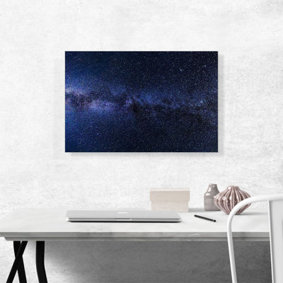 " Blue Stars And Nebula In Space Hubble Telescope "