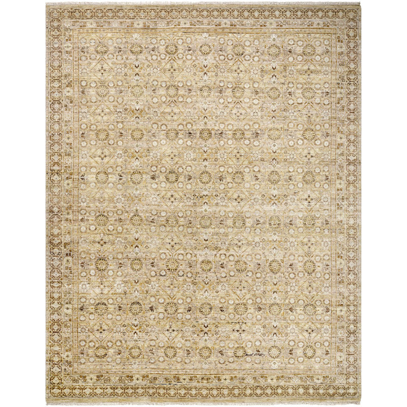 Zeenat Handmade Wool Abstract Area Rug, Rectangle 2' x 3'