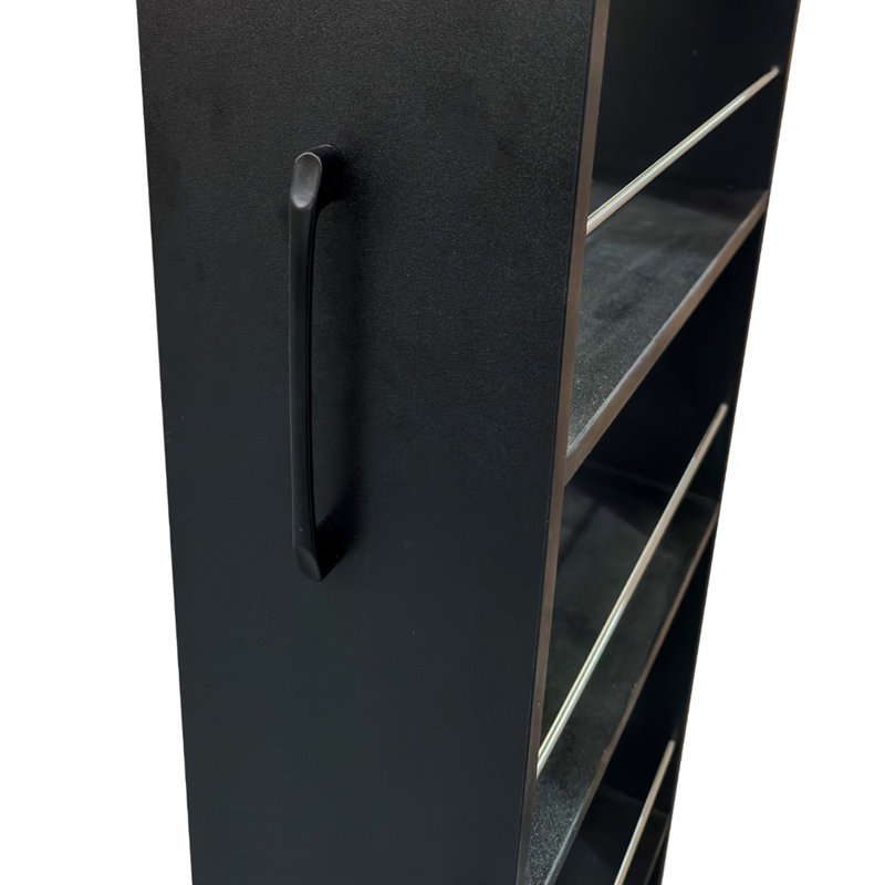 Étagère ouverte 7 côtés multi-fonctions avec rangement à un seul niveau pour la cuisine, le salon et les espaces étroits