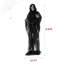 Au-delà du cimetière Haunted Hill Farm Grim Reaper grandeur nature avec chaîne, Halloween Animatronic, lumières et sons