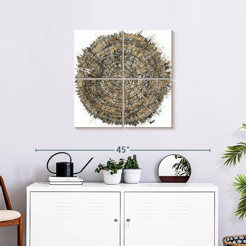 Avery Mysterious Tree Ring, 26" H x 26" W