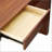 Elegant Natural Wood Grain Bar Table-50 Inches Long, a Practical Choice for Modern Homes.Wood Grain Texture Sticker,Equipped With Two Drawers.Serving As A Bar Table Or A Desk.-845351983
