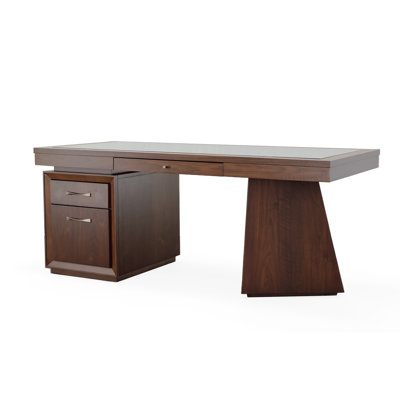 Glass Executive Desk