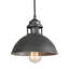 Herdon 1 - Light Single Small Pendant with Wrought Iron Accents