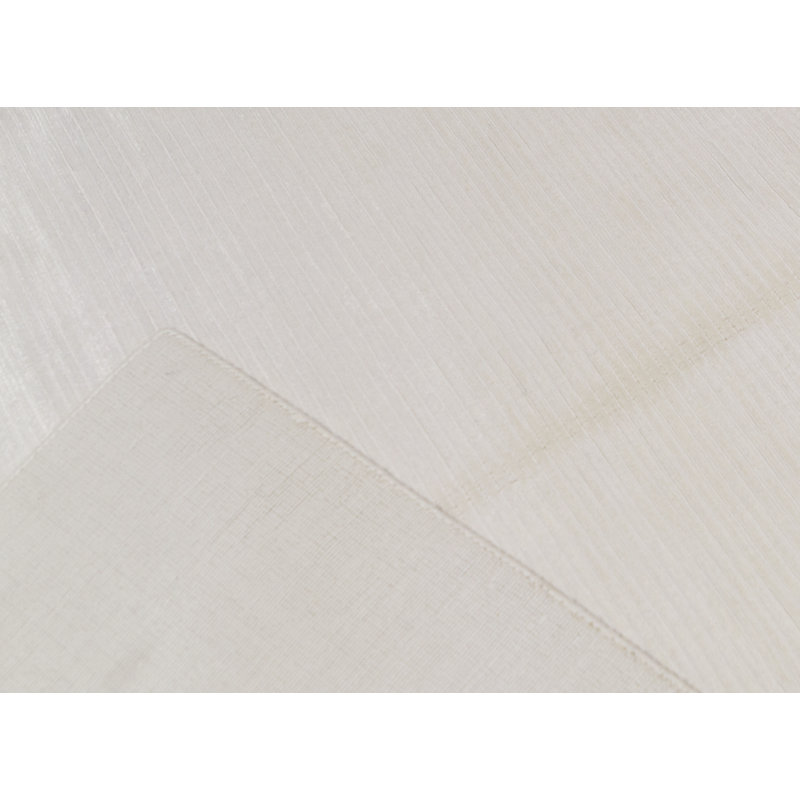Hand-Knotted High-Quality White Area Rug