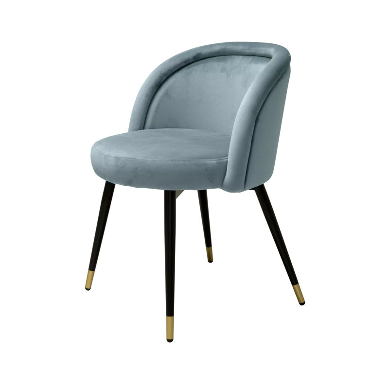 Chloé Upholstered Dining Chair, Blue
