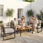 4-Seater Garden Furniture Set