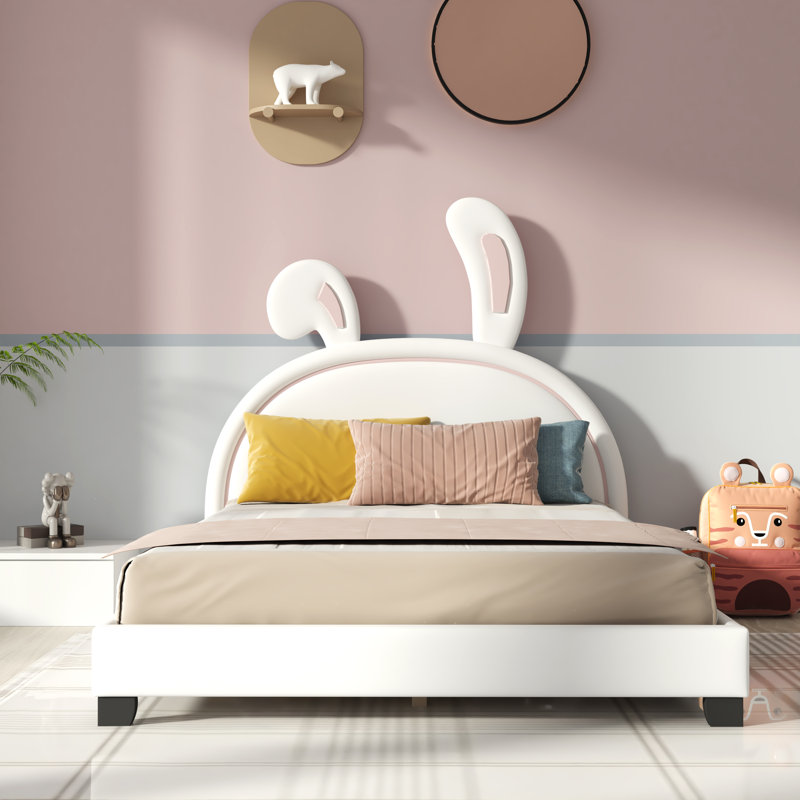 Lit double Ailt par Zoomie Kids, Blanc