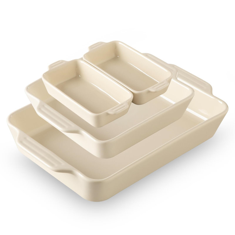 E Cairns 4 Piece Non-Stick Ceramic Bakeware Set