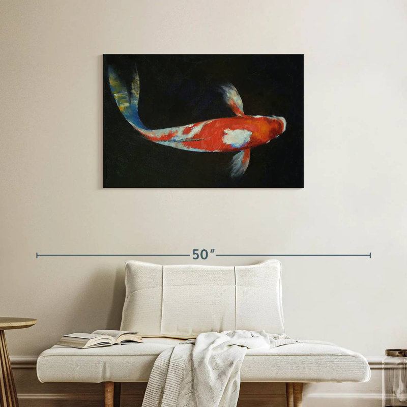 Brampt Koi, 24" H x 36" W