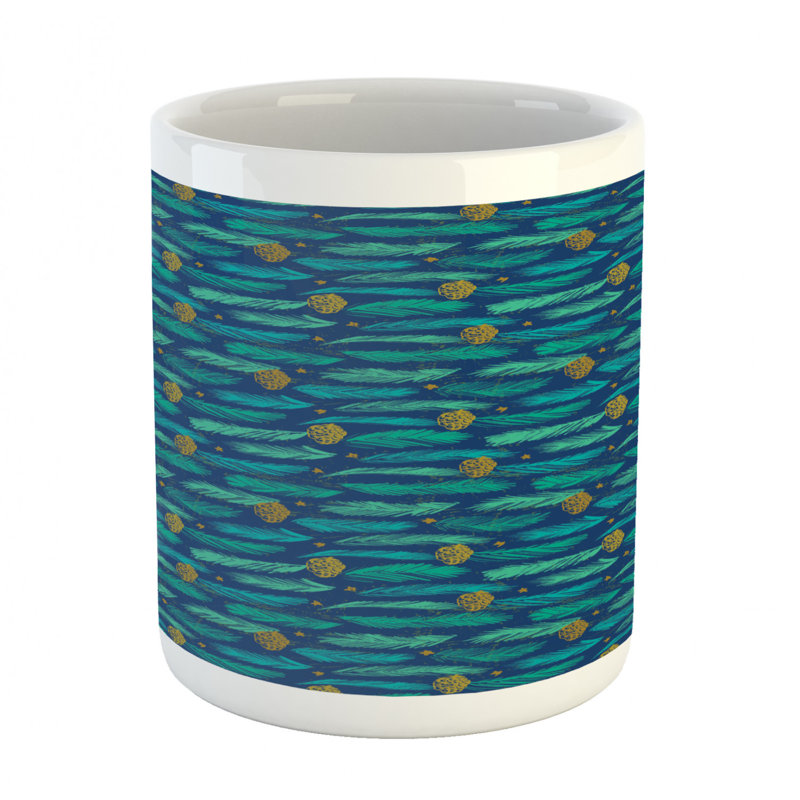 Grande tasse à café en pin