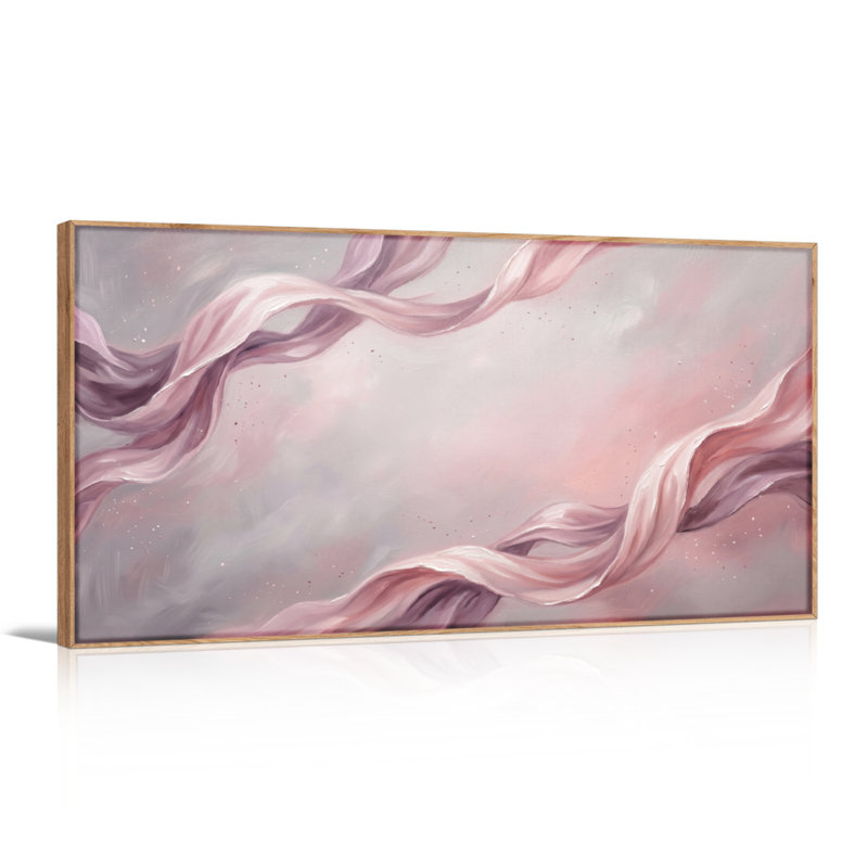 Douces vagues, art mural sur toile, ensemble de 1, Naturel, L 48 po x H 24 po