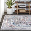 Tapis gris / rouge / turquoise Stillwater Maras-1739361948