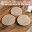 Plateau rond en marbre naturel Guein