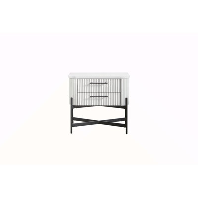 2 Drawer Nightstand (USB Type C)