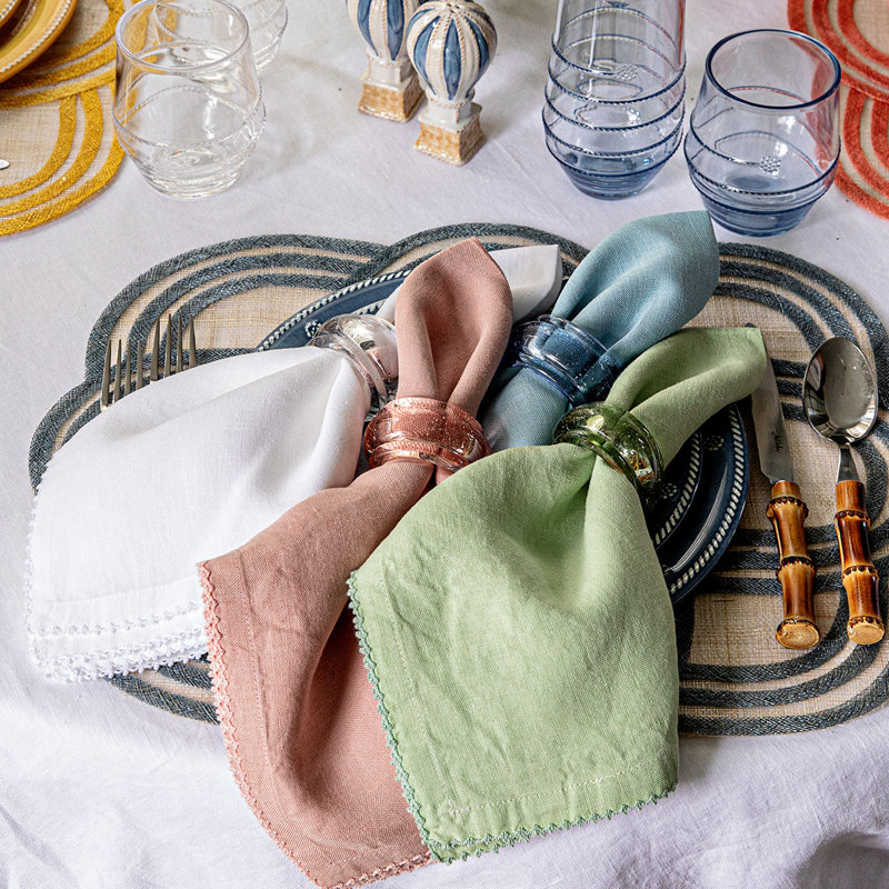 Provence Napkin Ring, Basil