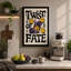 Twist of Fate Typography - Wrapped Canvas-747542031-747542025