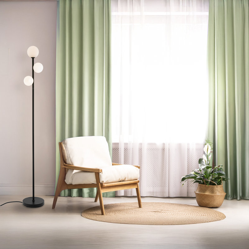 162cm Matte LED Reading Floor Lamp