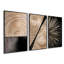 3 Piece Single Picture Frame Painting Set on MDF
