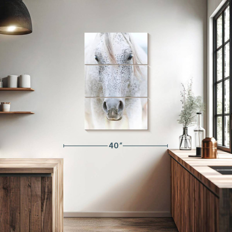 Brampt Freckled Arabian Horse, 38" H x 24" W