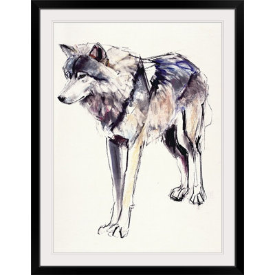 Yusef " Alpha (Mixed Media on Paper) " Graphic Art Print