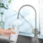 Robinet de purificateur de filtre à eau de style moderne en acier inoxydable nickel brossé évier de cuisine robinet de purificateur