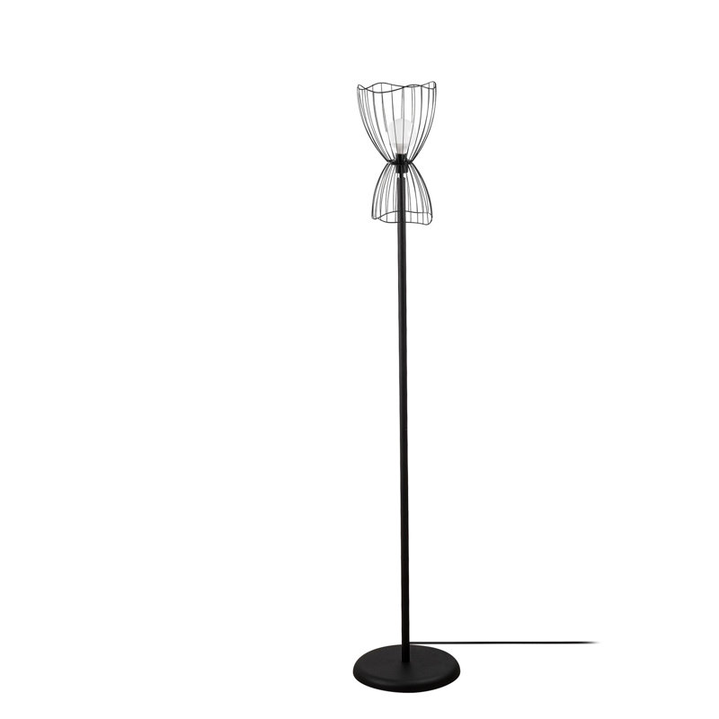 Saesha 62.2'' Black Novelty Floor Lamp