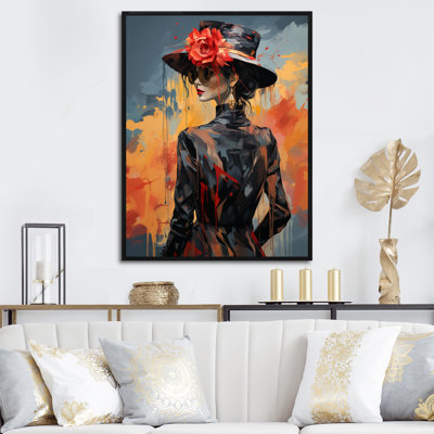Luxe et mode féminine extravagante II - art mural tendance