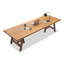 Modern Minimalist Solid Wood Rectangular Conference Table-598421800