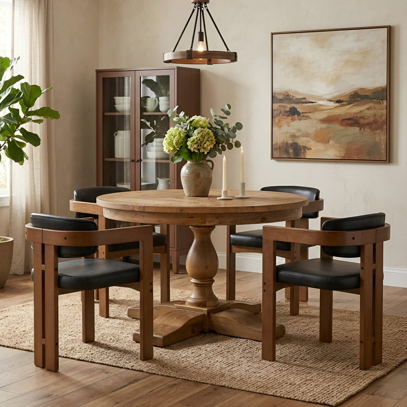 Ensemble repas pour 4 personnes, Brun