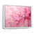 White Floater Framed
