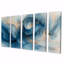 Kori - Art mural marbré - Art mural moderne sur toile-113595452-113595455