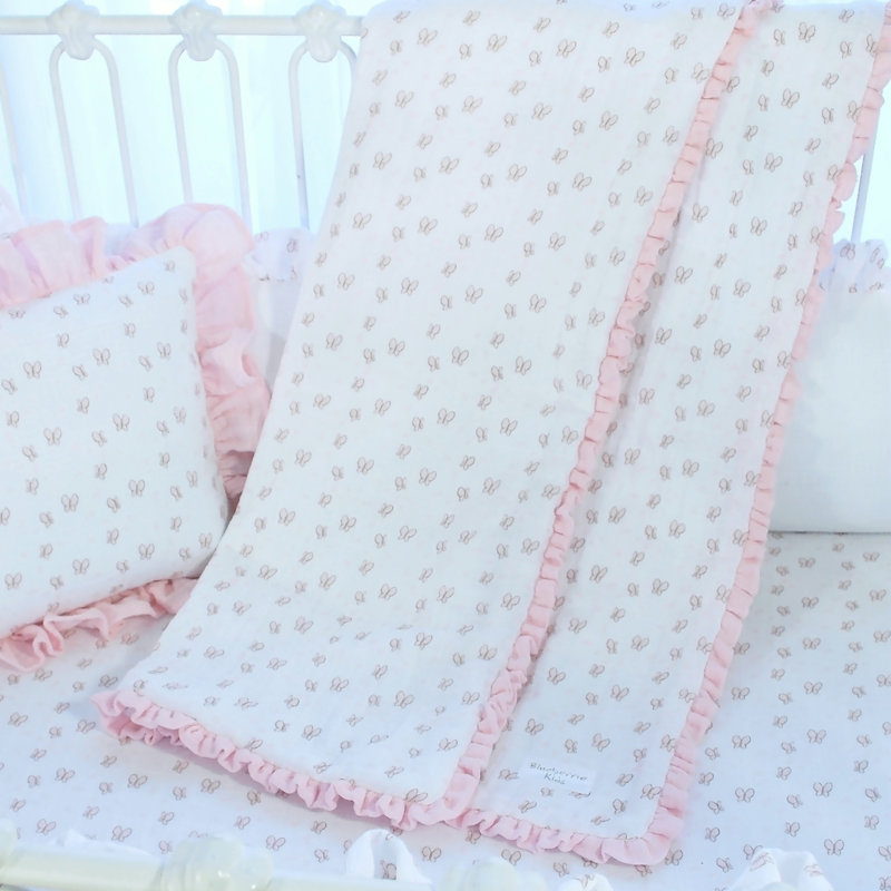 Courtepointe 100% coton Butterfly Tales