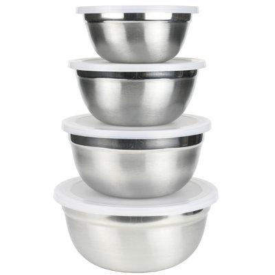Stainless Steel Nested Mixing Bowl Set
