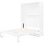 Lit double avec tablette supplémentaire. Optimisez votre décor. Fabriqué et contreplaqué. Assure une configuration confortable des lattes de matelas flexibles. S'adapte facilement jusqu'à 6 po. Outils d'assemblage fournis-245938939