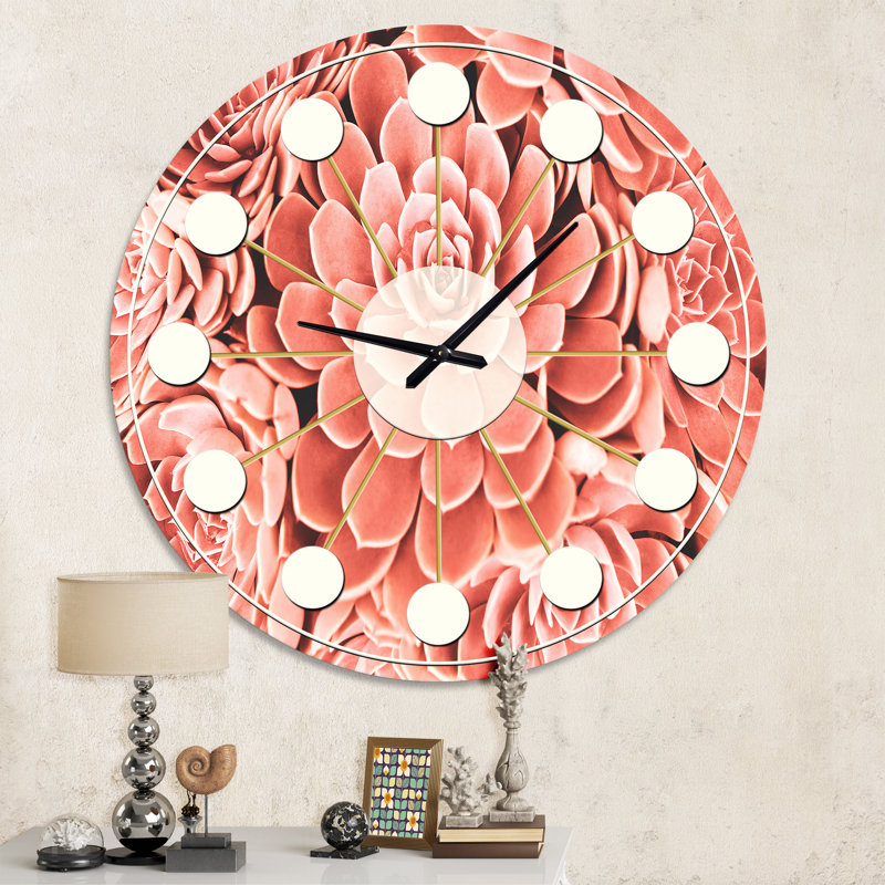 Horloge murale Coral, Moyenne