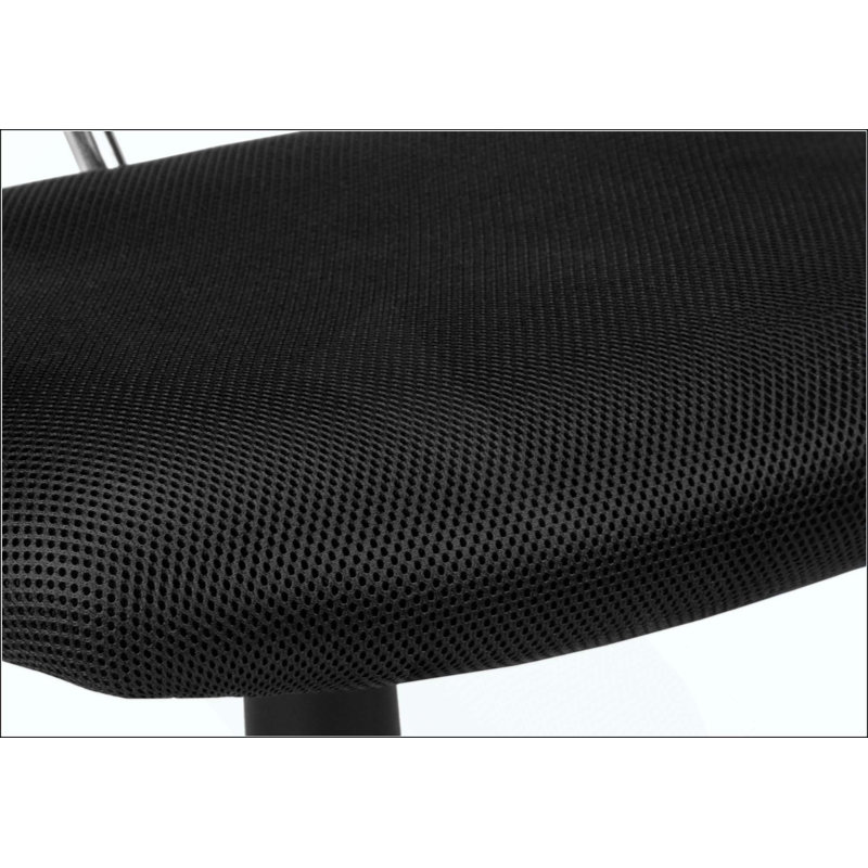 Chaise de bureau, hauteur réglable, pivotante, ergonomique, accoudoirs, bureau d'ordinateur, travail, juvénile, filet, métal, contemporain, moderne