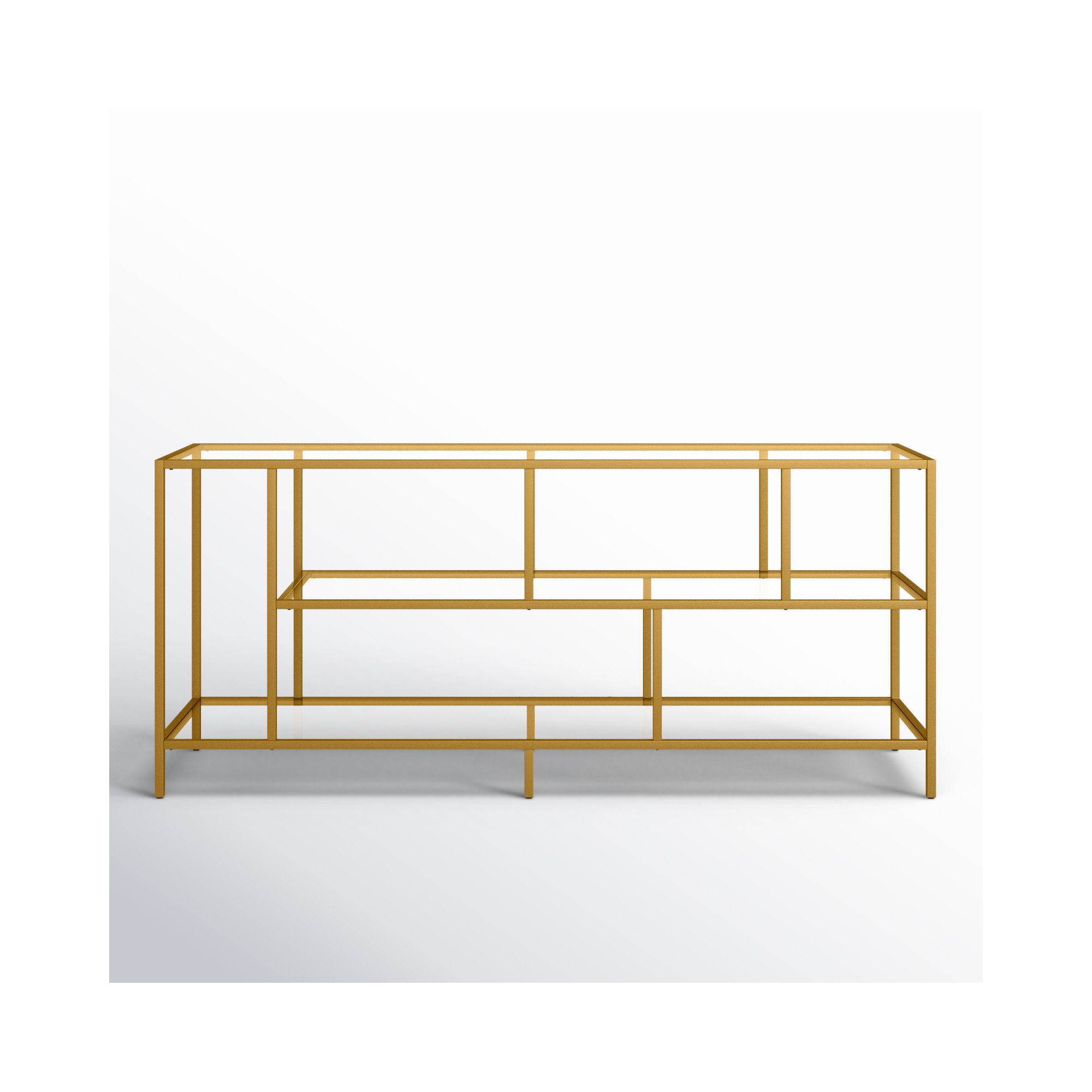 Wylan 55'' Media Console, Brass
