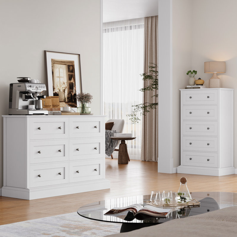Alizai 47.2'' W 6 - Drawer Dresser