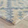 Diamond Cove Geometric Handmade Tufted Wool Area Rug in Blue/Beige