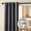 Jeffro Pair of Eyelet Blackout Curtain Panels-474390653-474390624