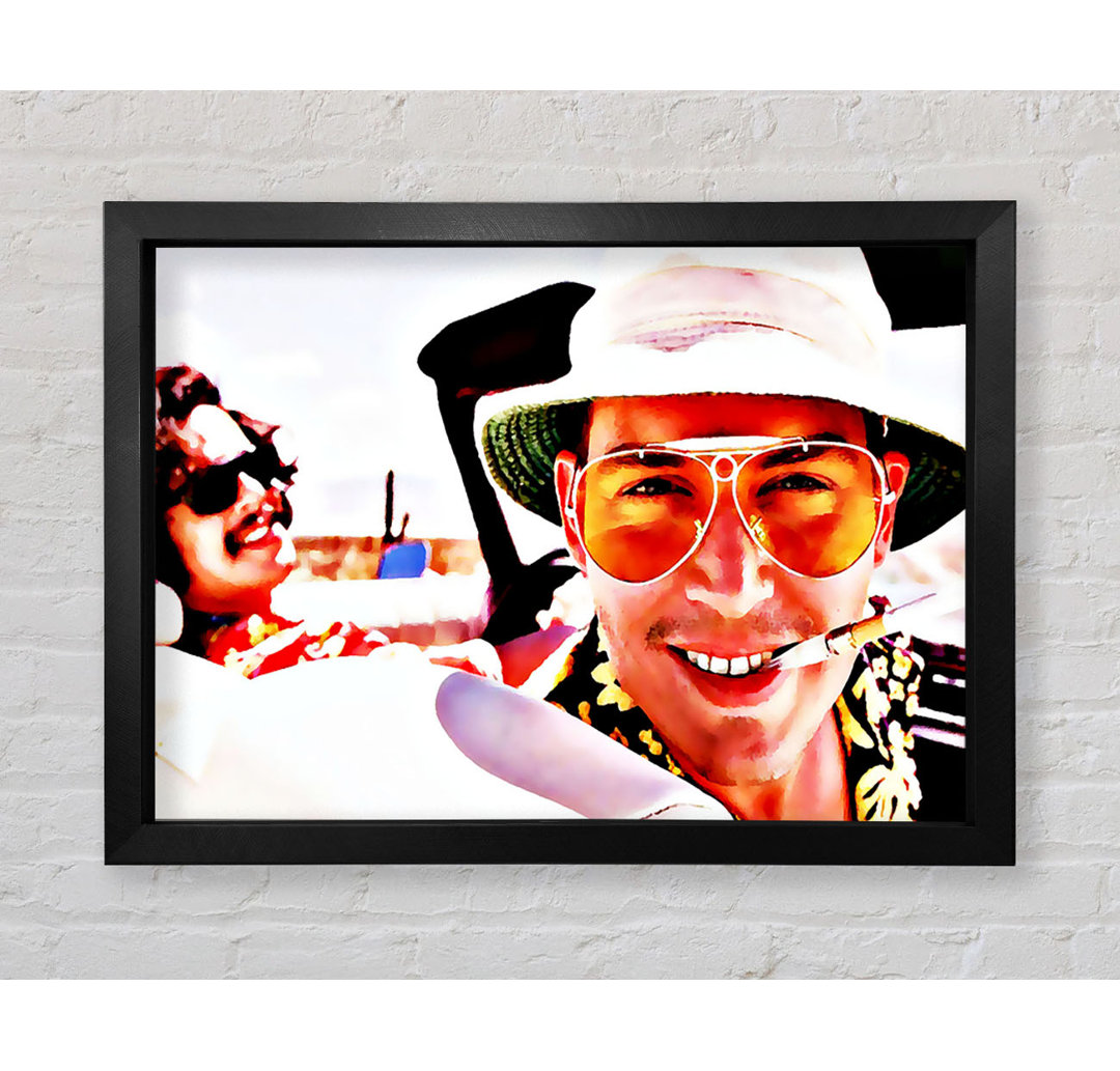 Fear And Loathing In Las Vegas Gerahmter Druck