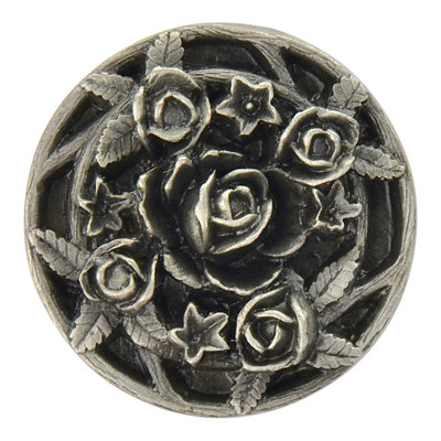 Floral Circle Knob